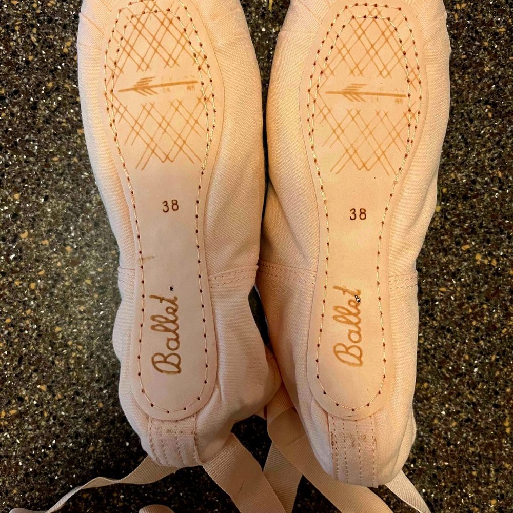 Ballet Slippers- New- Size 38